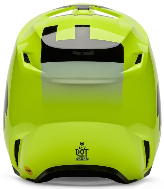 Шолом Fox Yth V1 Helmet - Shield Flo Yellow
