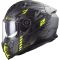 Мотошолом LS2 FF811 Vector 2 Techbot Matt Titanium Hi-Vis Yellow