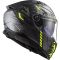 Мотошолом LS2 FF811 Vector 2 Techbot Matt Titanium Hi-Vis Yellow