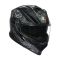 Мотошолом AGV K7 (E2206) DAMASCUS black/silver