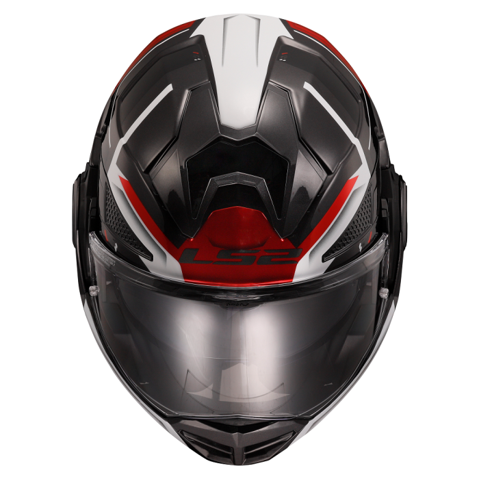 Мотошолом LS2 FF901 Advant X Spectrum Black White Red