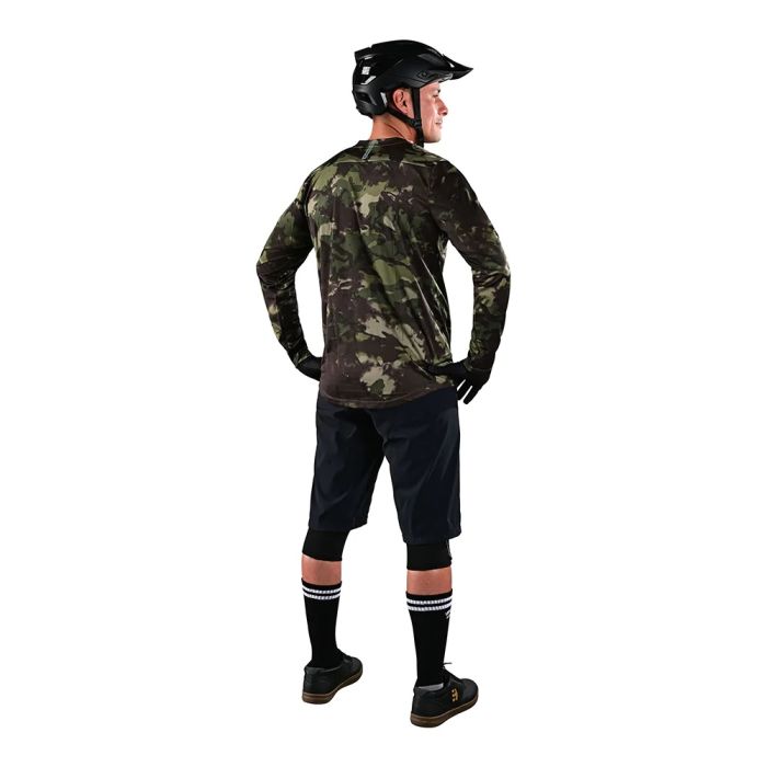 Джерсі TLD FLOWLINE LS JERSEY COVERT [ARMY GREEN]