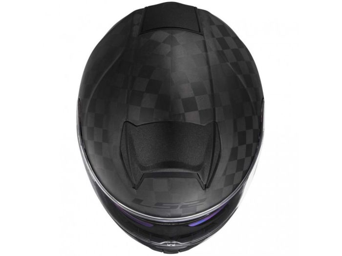 Мотошолом LS2 FF397 Vector CT2 Single Mono Matt Carbon