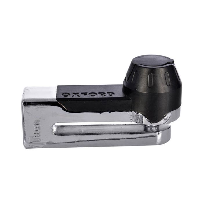 Мото замок на диск Oxford Titan Chrome Disc-Lock & Pouch