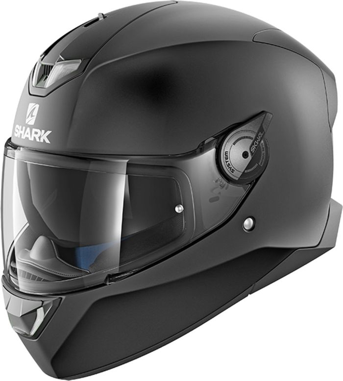 Мотошолом Shark Skwal 2 Matt Black (White Led)