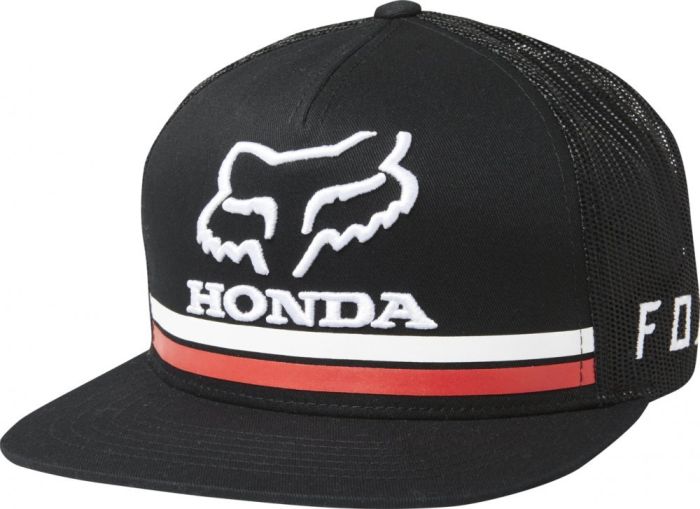 Кепка Fox Honda Snapback Hat Black