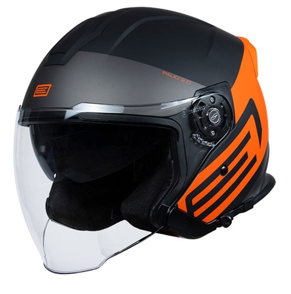 Мотошолом Origine Palio 2.0 Scout Fluo Orange Black Matt