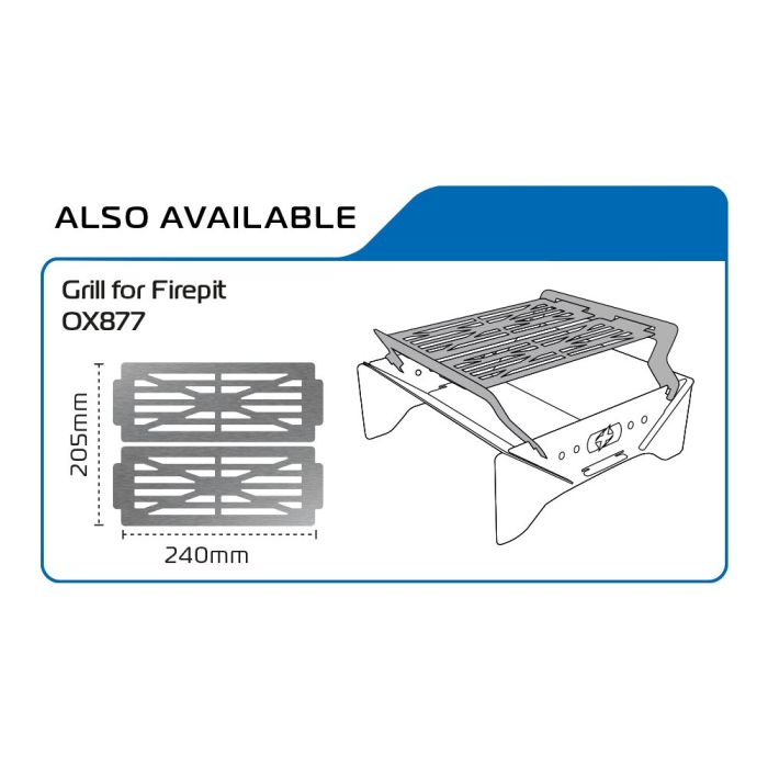 Підставка Oxford FirePit (inc case)