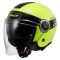 Мотошолом відкритий LS2 OF620 Classy Classic Black Hi-Vis Yellow