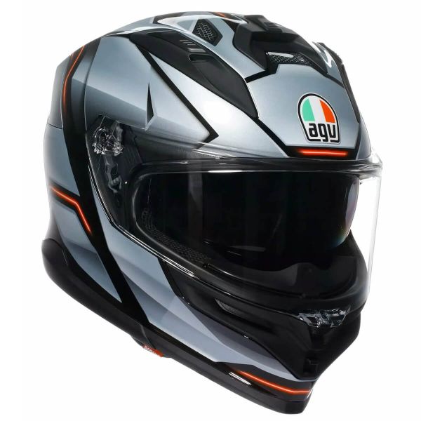 Шолом AGV K7 (E2206) JAEGER black/silver