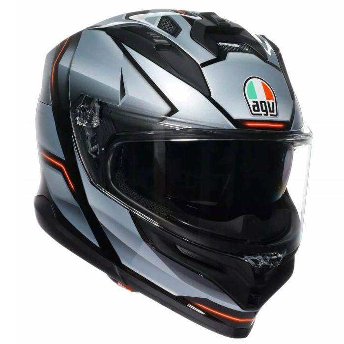 Шолом AGV K7 (E2206) JAEGER black/silver
