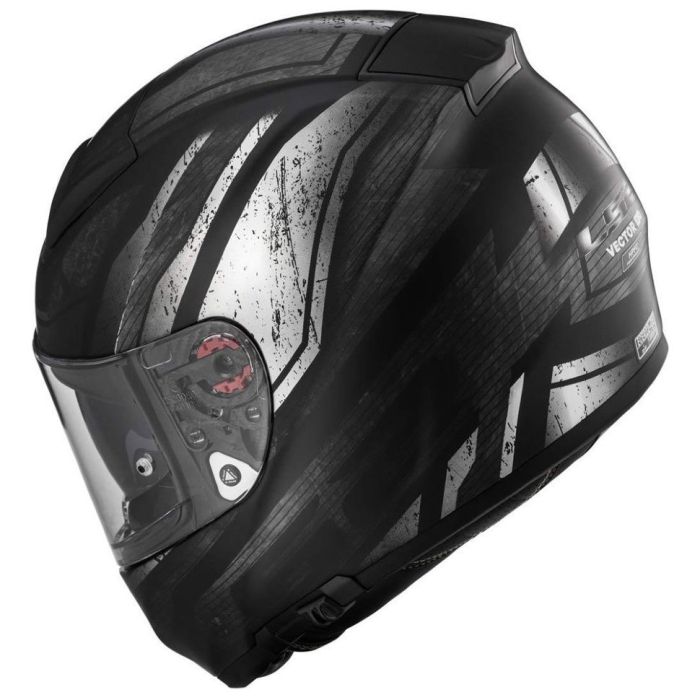 Мотошолом LS2 FF397 Vector FT2 Razor Matt Black