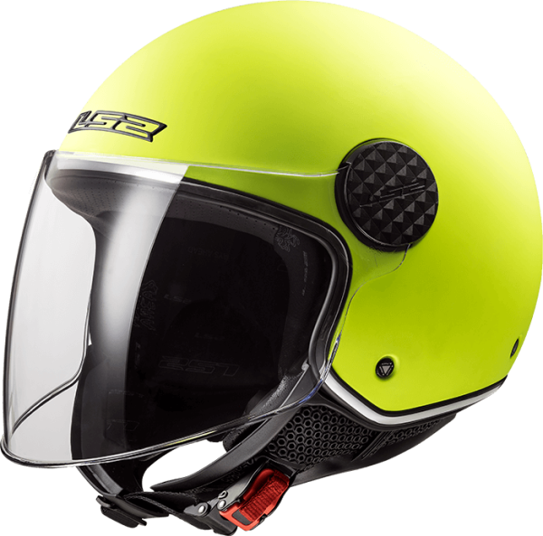 Мотошолом LS2 OF558 Sphere Lux Matt Hi-Vis Yellow