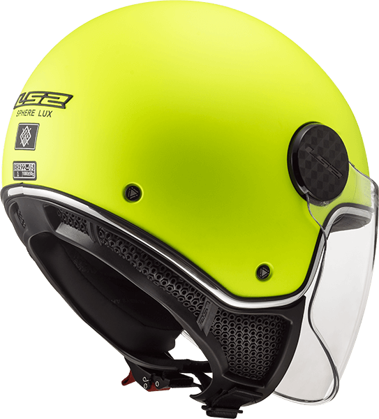 Мотошолом LS2 OF558 Sphere Lux Matt Hi-Vis Yellow