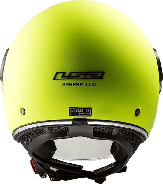 Мотошолом LS2 OF558 Sphere Lux Matt Hi-Vis Yellow