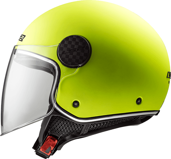 Мотошолом LS2 OF558 Sphere Lux Matt Hi-Vis Yellow