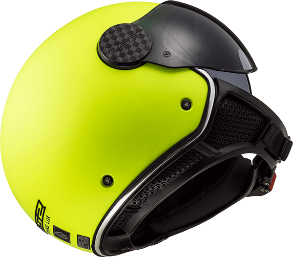Мотошолом LS2 OF558 Sphere Lux Matt Hi-Vis Yellow