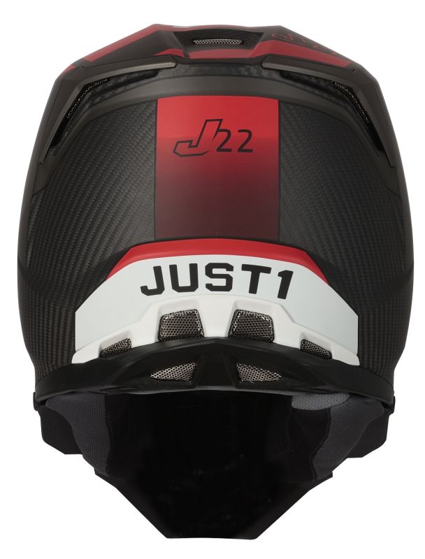 Мотошолом Just1 J22 Adrenaline Red Carbon Matt