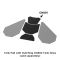 Наліпка на бак Oxford Gripper Adv Tank Pad
