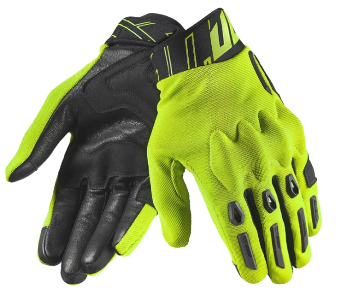 Моторукавички Seventy N66 FULLGAS Fluor Yellow