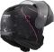 Мотошолом LS2 FF908 Strobe 2 Lux Matt Black Pink