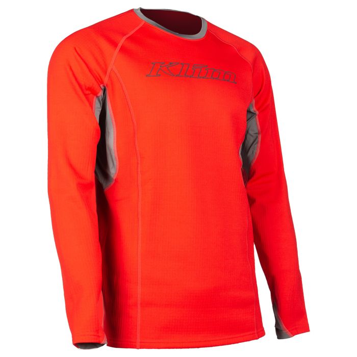 Термоджерсі KLIM Aggressor 3.0 High Risk Red - Castlerock Gray