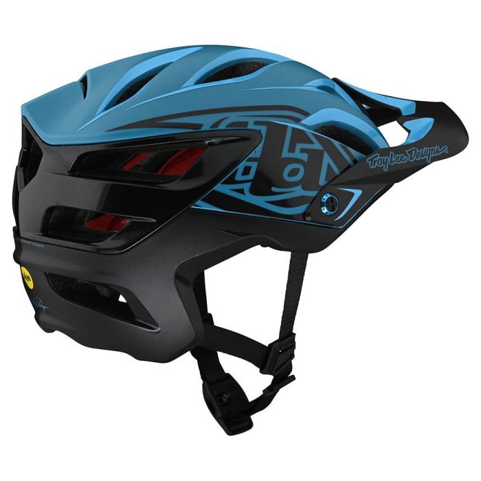 Вело Шолом TLD A3 MIPS HELMET [UNO CYAN BLUE]