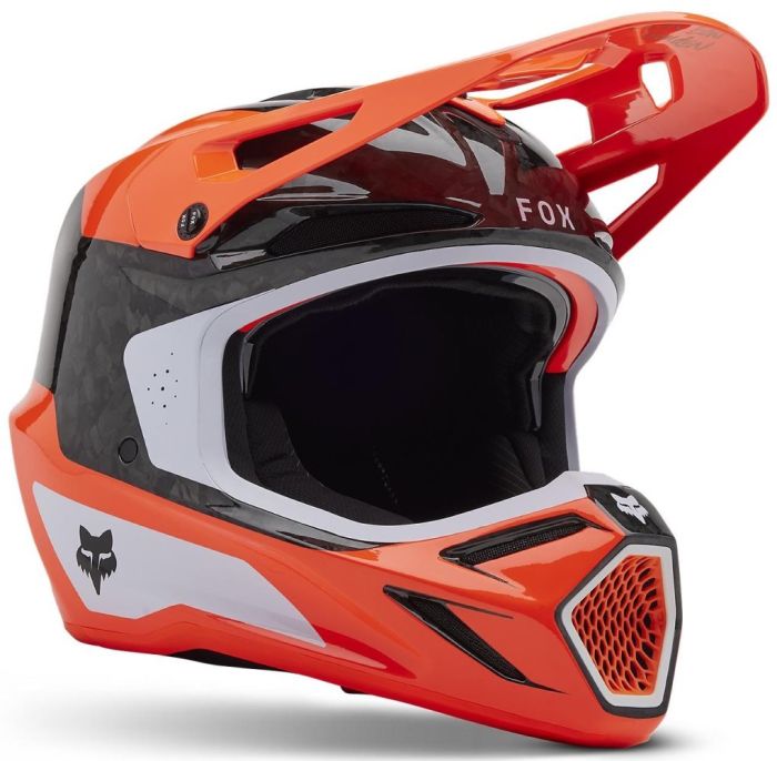 Шолом Fox V3 Rs Helmet - Infinite Flo Orange