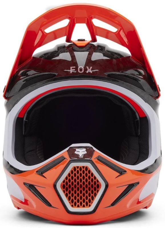 Шолом Fox V3 Rs Helmet - Infinite Flo Orange
