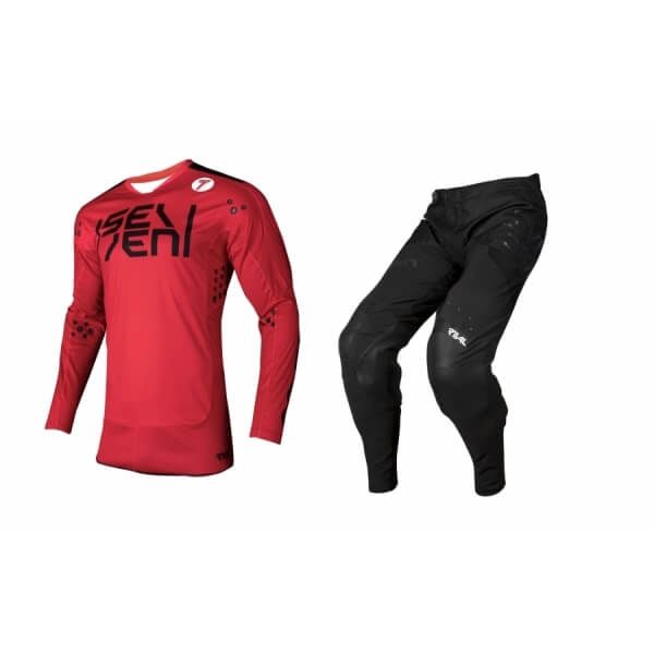 Комплект форми Seven RIVAL BIOCHEMICAL RED/BLACK