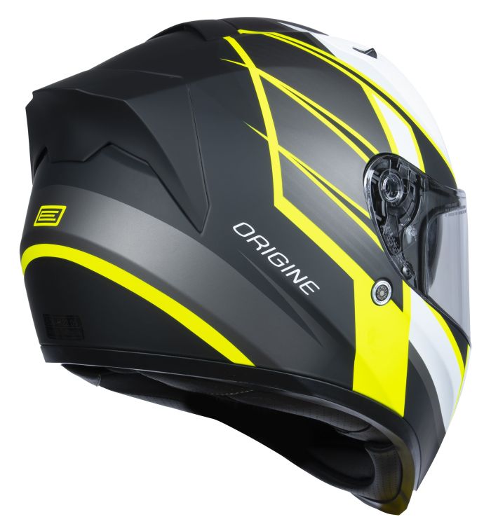 Мотошолом Origine Strada Competition Fluo Yellow Black Matt