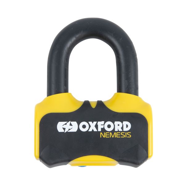 Замок Oxford Nemesis 16mm Disc Lock Yellow