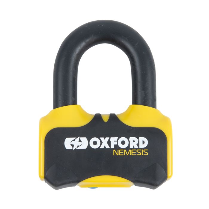 Замок Oxford Nemesis 16mm Disc Lock Yellow