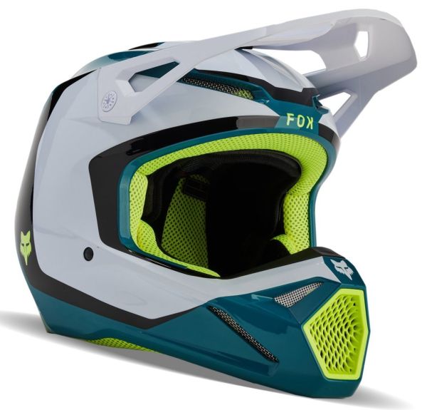 Мотошолом Fox V1 Nitro Helmet Maui Blue