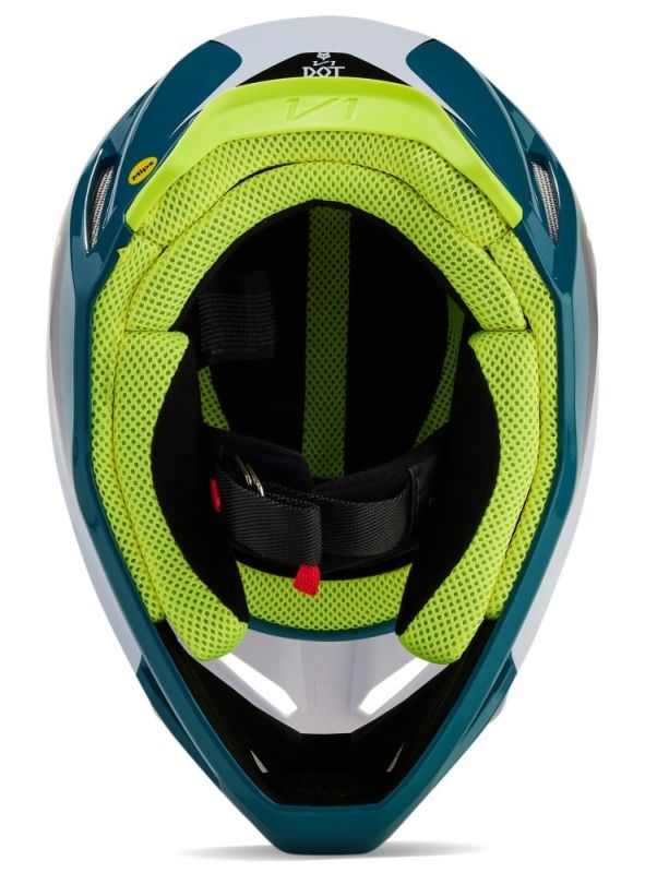 Мотошолом Fox V1 Nitro Helmet Maui Blue