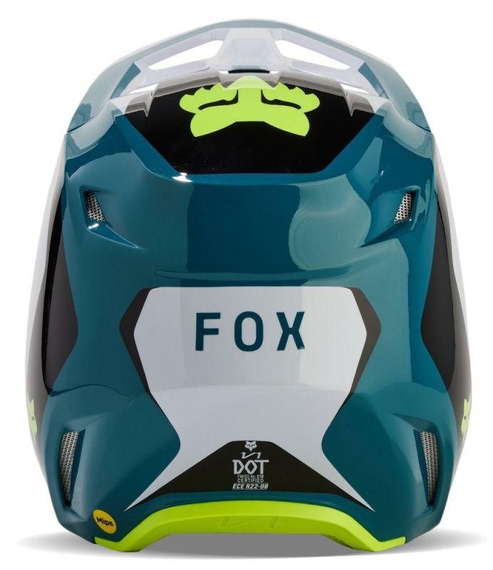 Мотошолом Fox V1 Nitro Helmet Maui Blue
