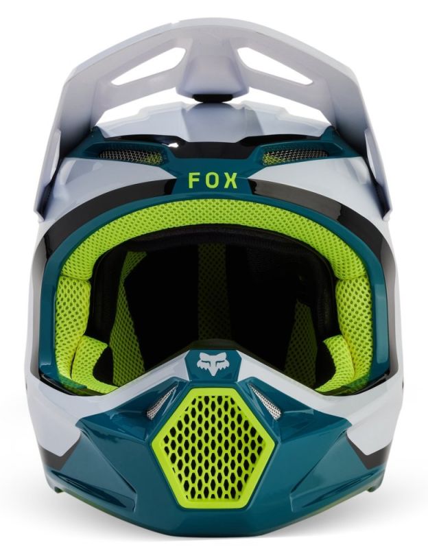 Мотошолом Fox V1 Nitro Helmet Maui Blue