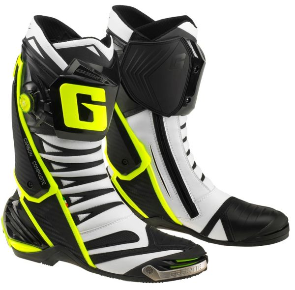 Мотовзуття Gaerne GP1 Evo White Black Yellow