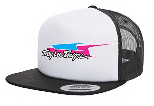 Кепка TLD AERO SNAPBACK TRUCKER HAT BLACK/WHITE OSFA