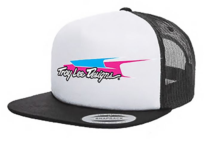Кепка TLD AERO SNAPBACK TRUCKER HAT BLACK/WHITE OSFA