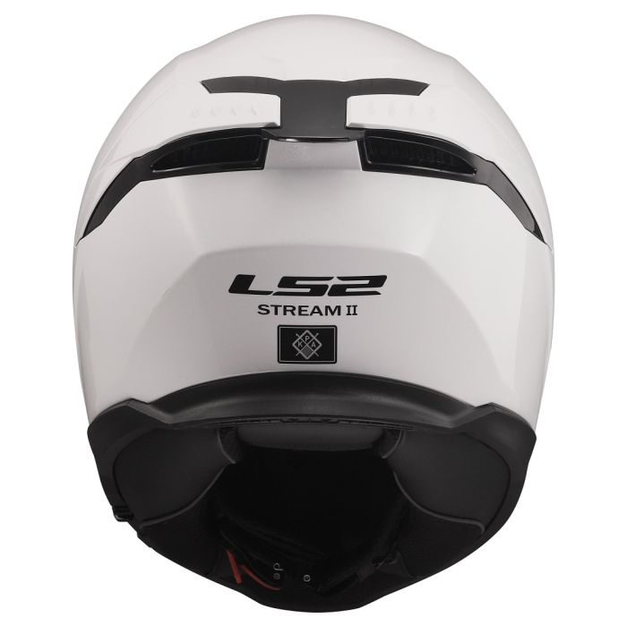 Мотошолом LS2 FF808 Stream 2 Solid Gloss White