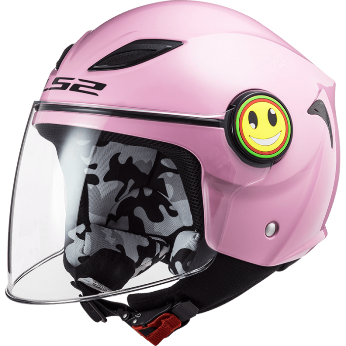 Шолом LS2 OF602 Funny Gloss Pink