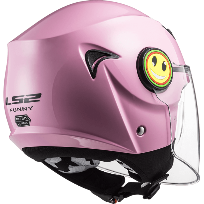 Шолом LS2 OF602 Funny Gloss Pink