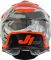 Мотошолом Just1 J39 Kinetic Camo Grey Red Fluo Orange