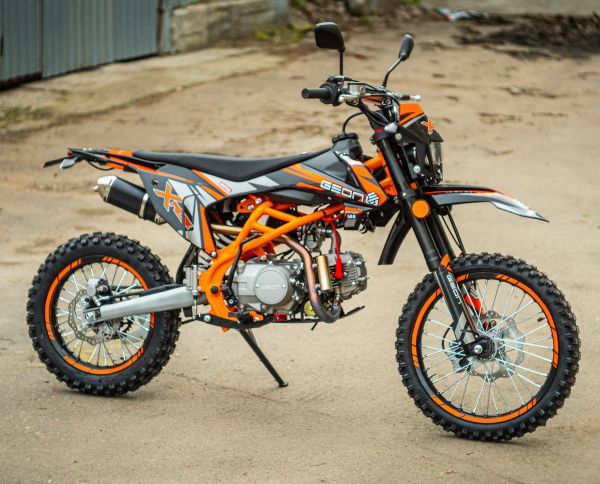 Пітбайк GEON X-ride 125 Enduro (17/14 МКПП 4) Orange