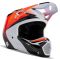 Мотошолом Fox V1 Streak Helmet White