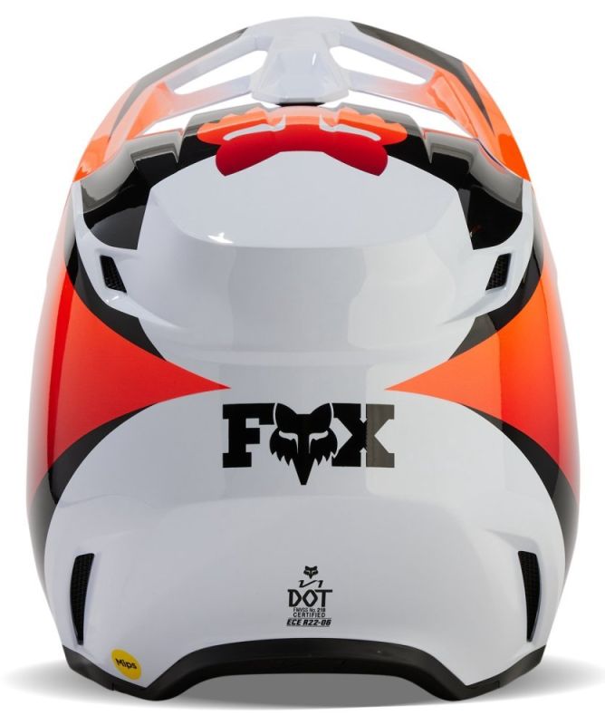 Мотошолом Fox V1 Streak Helmet White