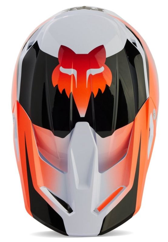 Мотошолом Fox V1 Streak Helmet White