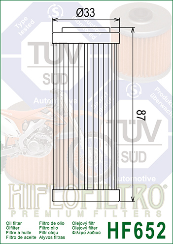Фільтр HIFLO HF652