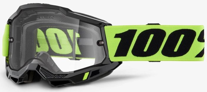 Окуляри 100% Accuri 2 Enduro Goggle Neon Yellow - Clear Dual Lens